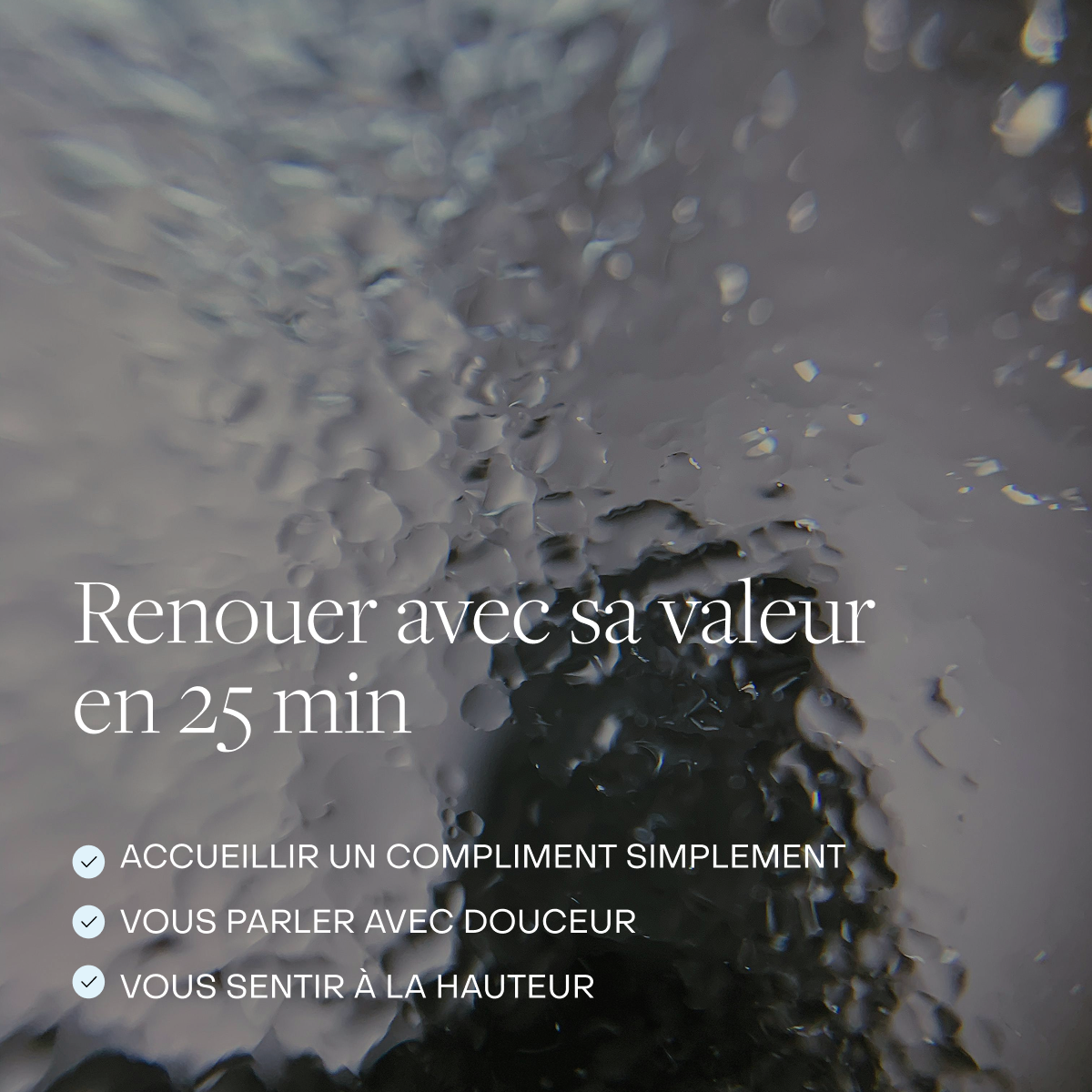Reconstruire son estime de soi – Hypnose guidée 25 min