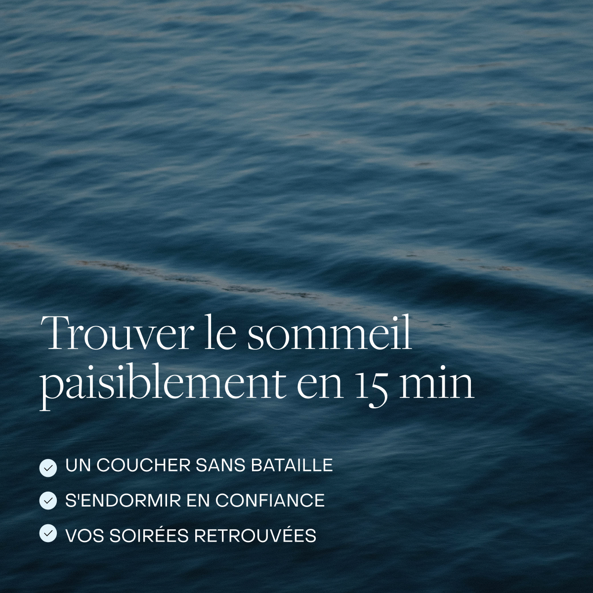 Trouver le sommeil paisiblement – Sophrologie guidée 12 min