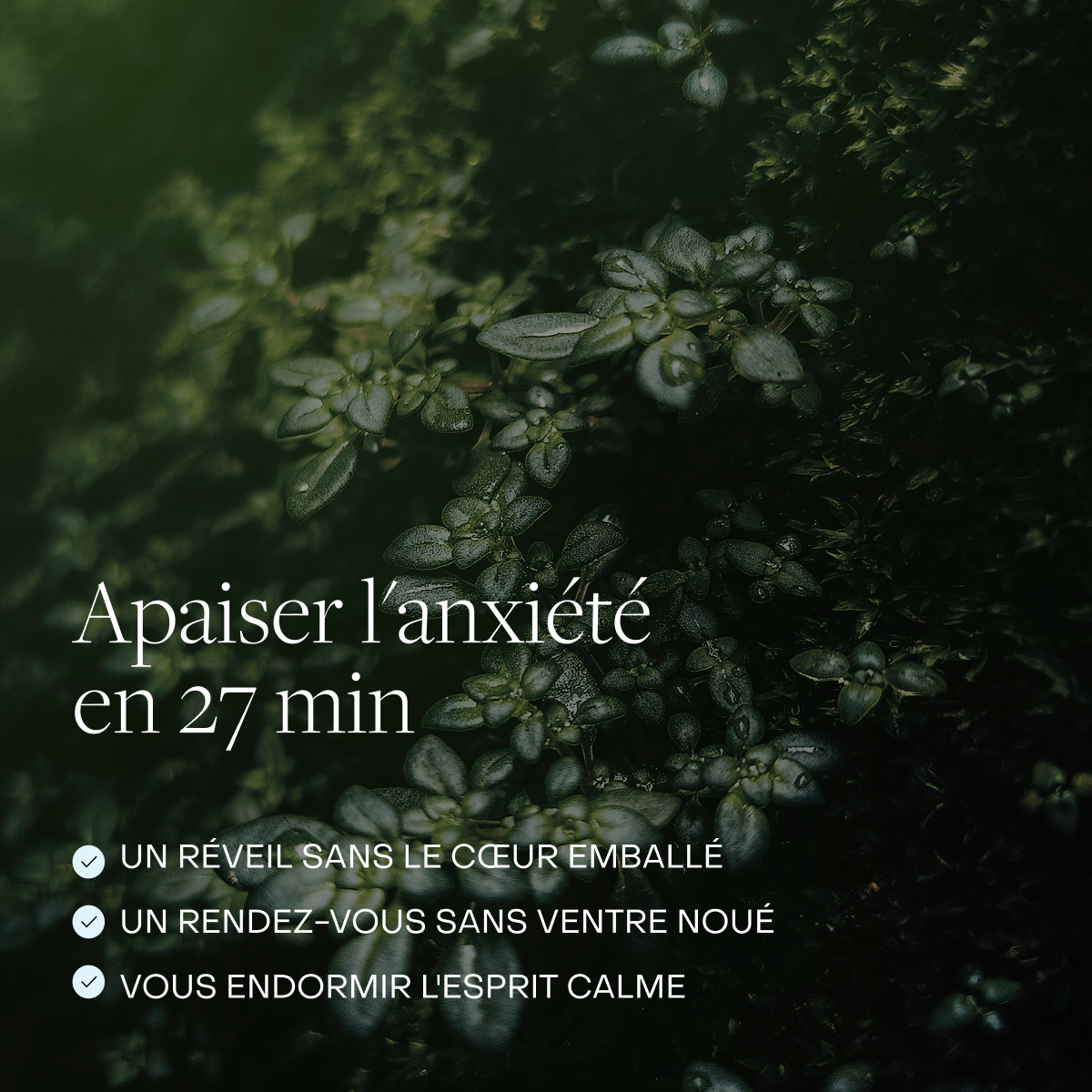 Dissoudre l'anxiété et les angoisses – Hypnose guidée 27 min