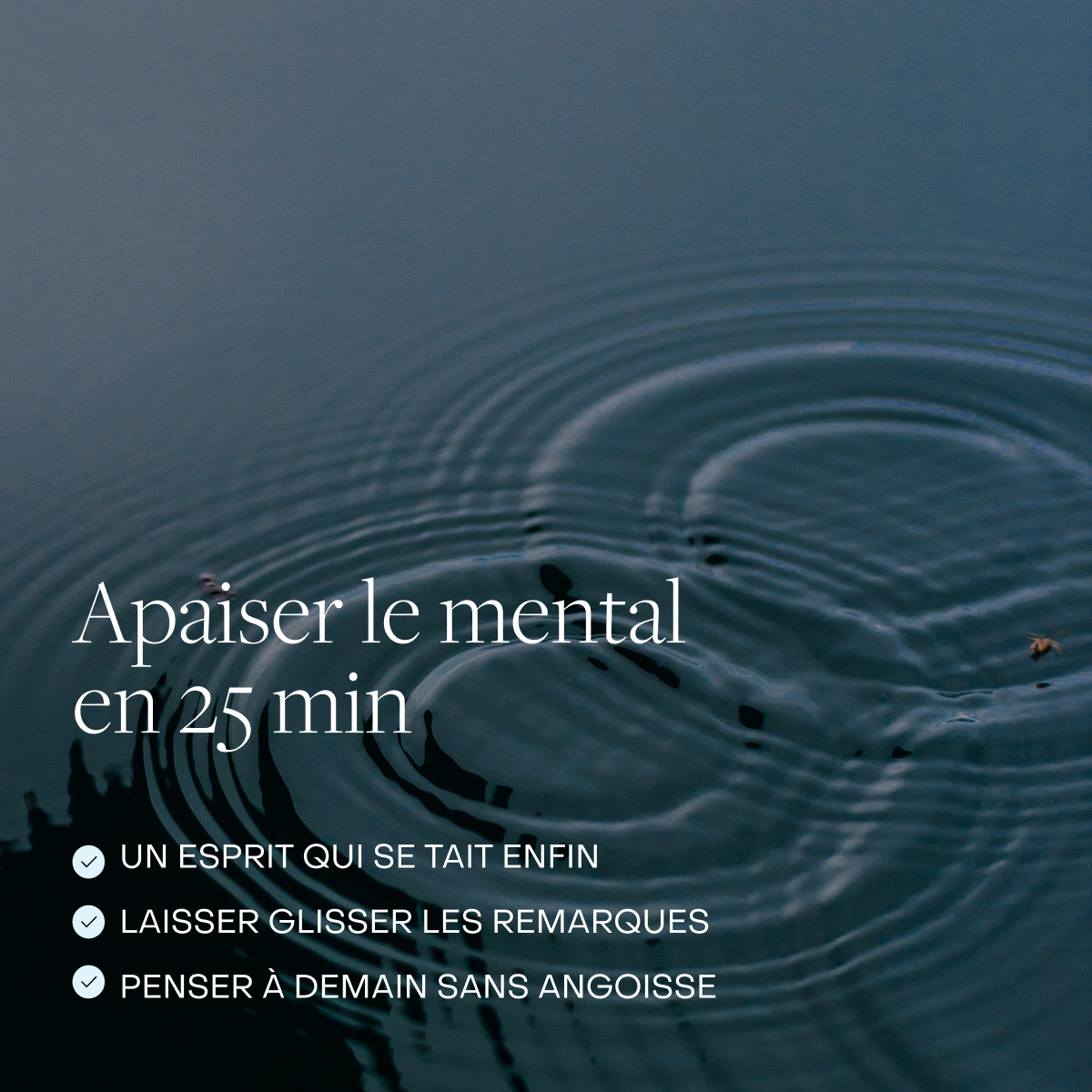 Mettre fin aux pensées négatives – Hypnose guidée 25 min