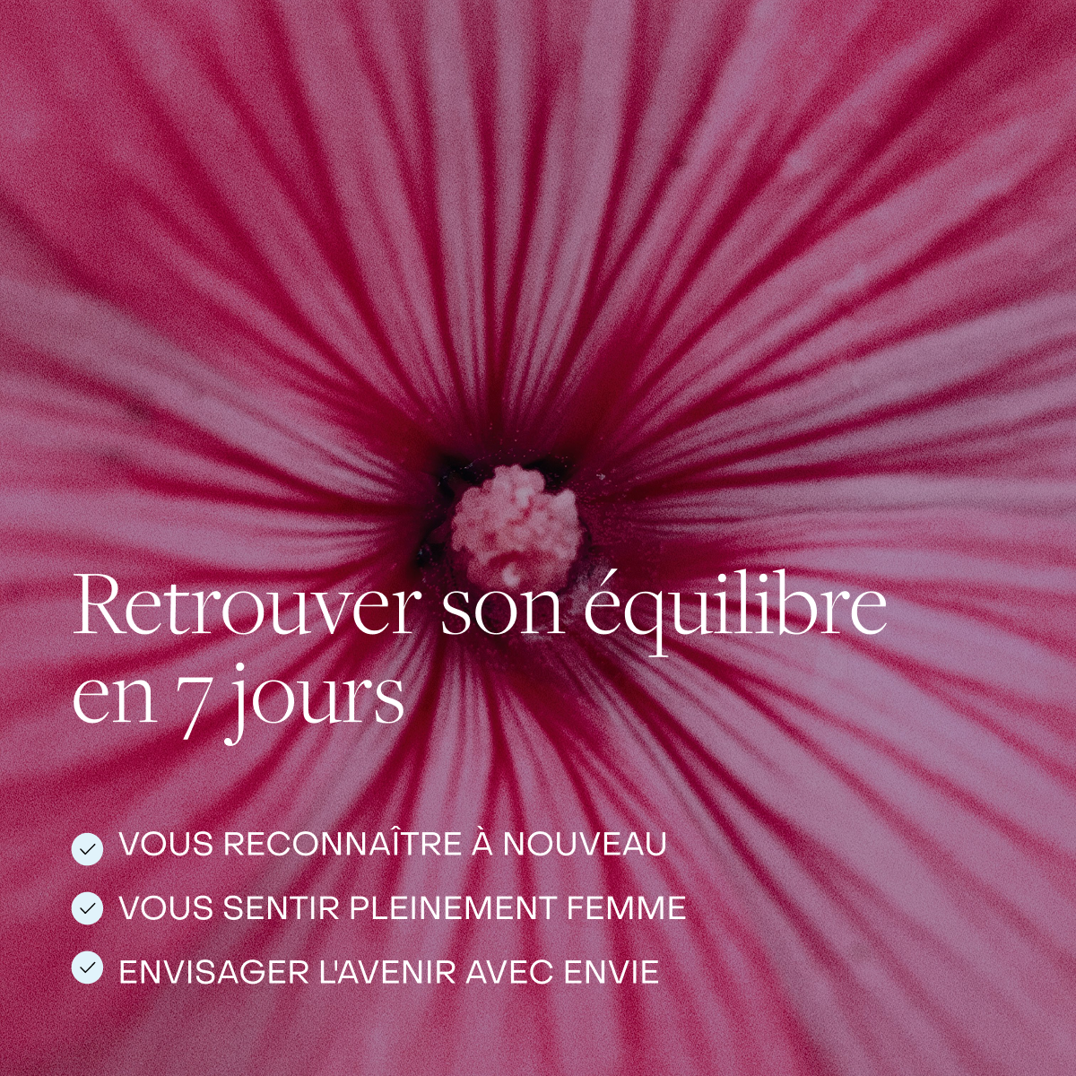 Programme Ménopause – Hypnose guidée 7 jours