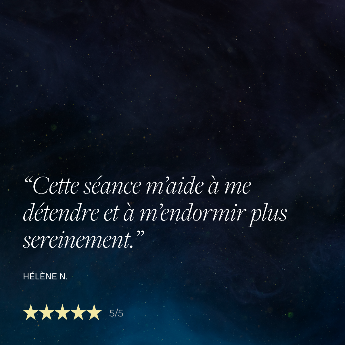 Programme Sommeil – Hypnose guidée 7 jours