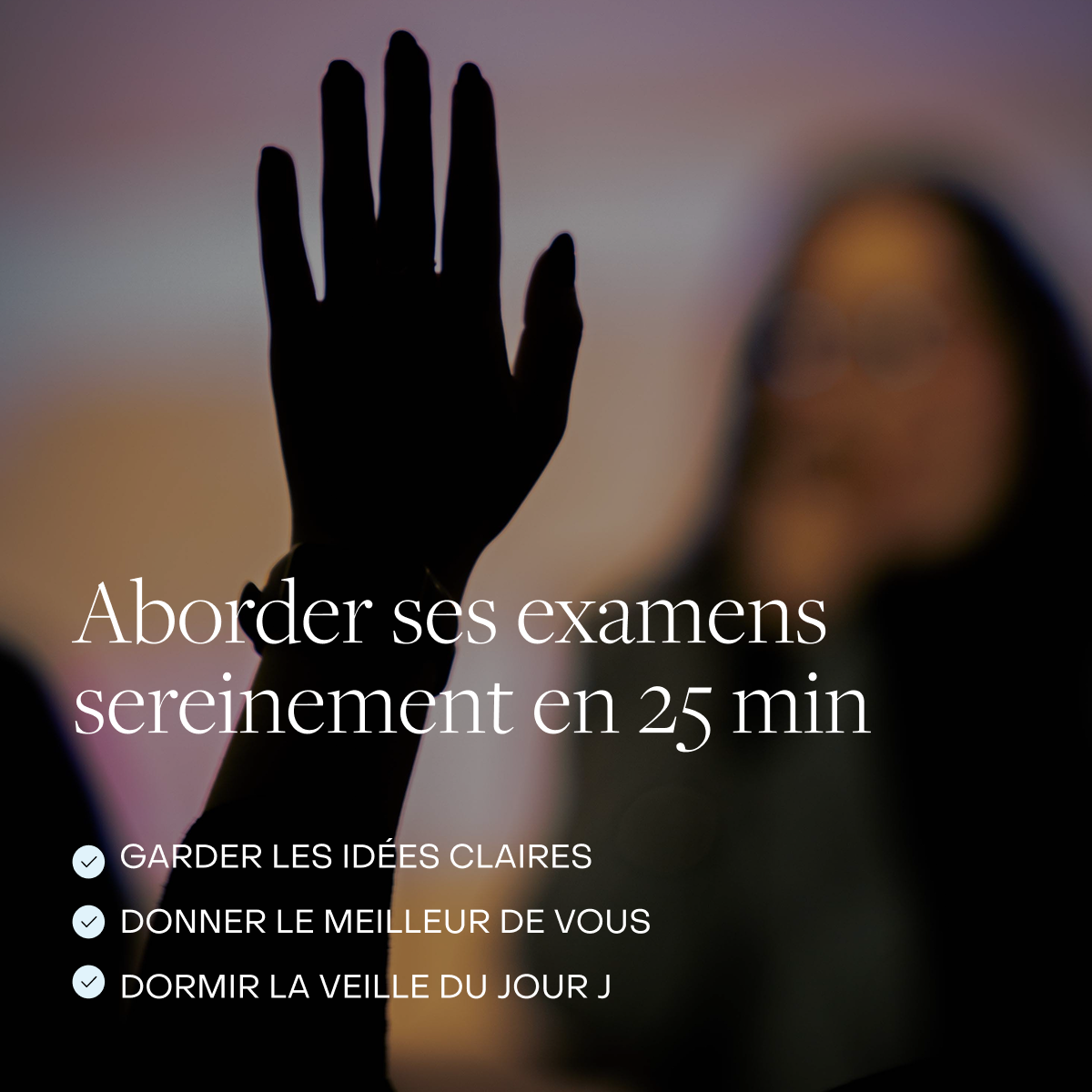 Réussir ses examens sans stress – Hypnose guidée 25 min