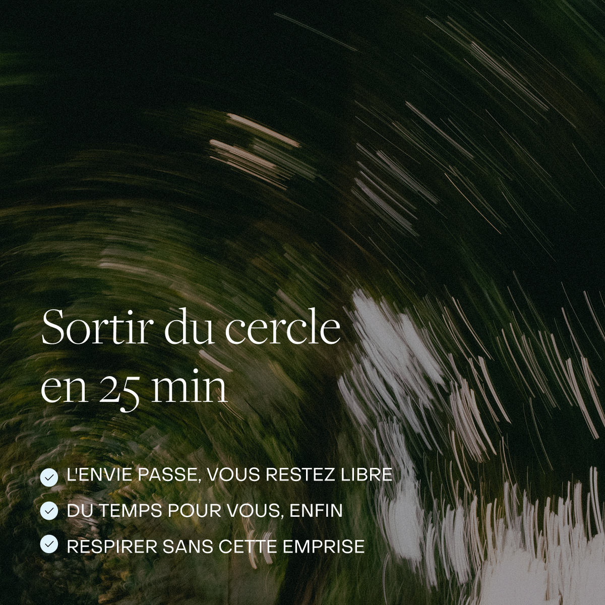 Se libérer de ses addictions – Hypnose guidée 25 min